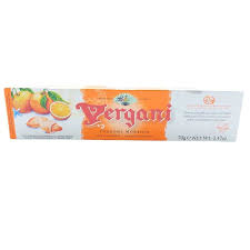 TURRON BLANDO VERGANI CON ALMENDRAS Y NARANJAS CONFITADAS 70GR