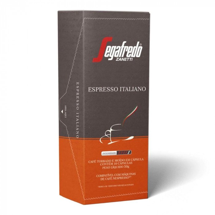 CAFÉ SEGAFREDO ESPRESSO ITALIANO EN CÁPSULAS X 10 UN