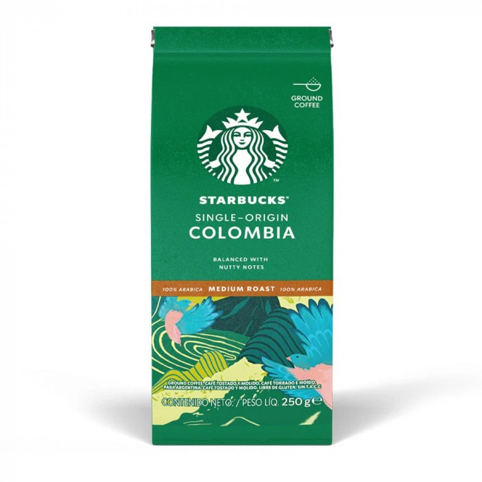 CAFE MOLIDO STARBUCKS COLOMBIA 250GR