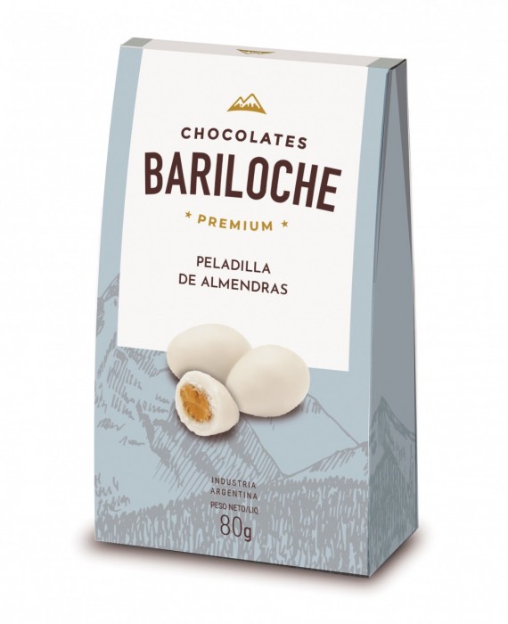 PELADILLA DE ALMENDRAS CHOCOLATES BARILOCHE X 80 GR