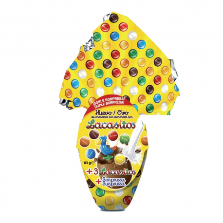 HUEVO PASCUA LACASITOS 80G