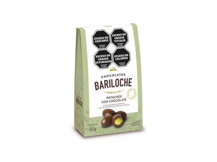 PISTACHOS CON CHOCOLATE BARILOCHE 80GR