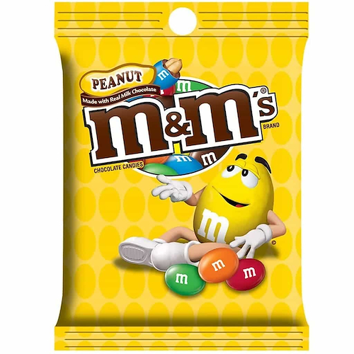 CONFITES DE CHOCOLATE CON MANÍ M&M X 150 GR