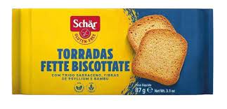 GALLETAS TOSTADAS SCHAR TORRADAS FETTE BISCOTTATE X 87 GR 