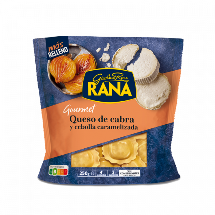 GIRASOLI QUESO DE CABRA Y CEBOLLA CARAMELIZADA GIOVANNI RANA X 250 GR